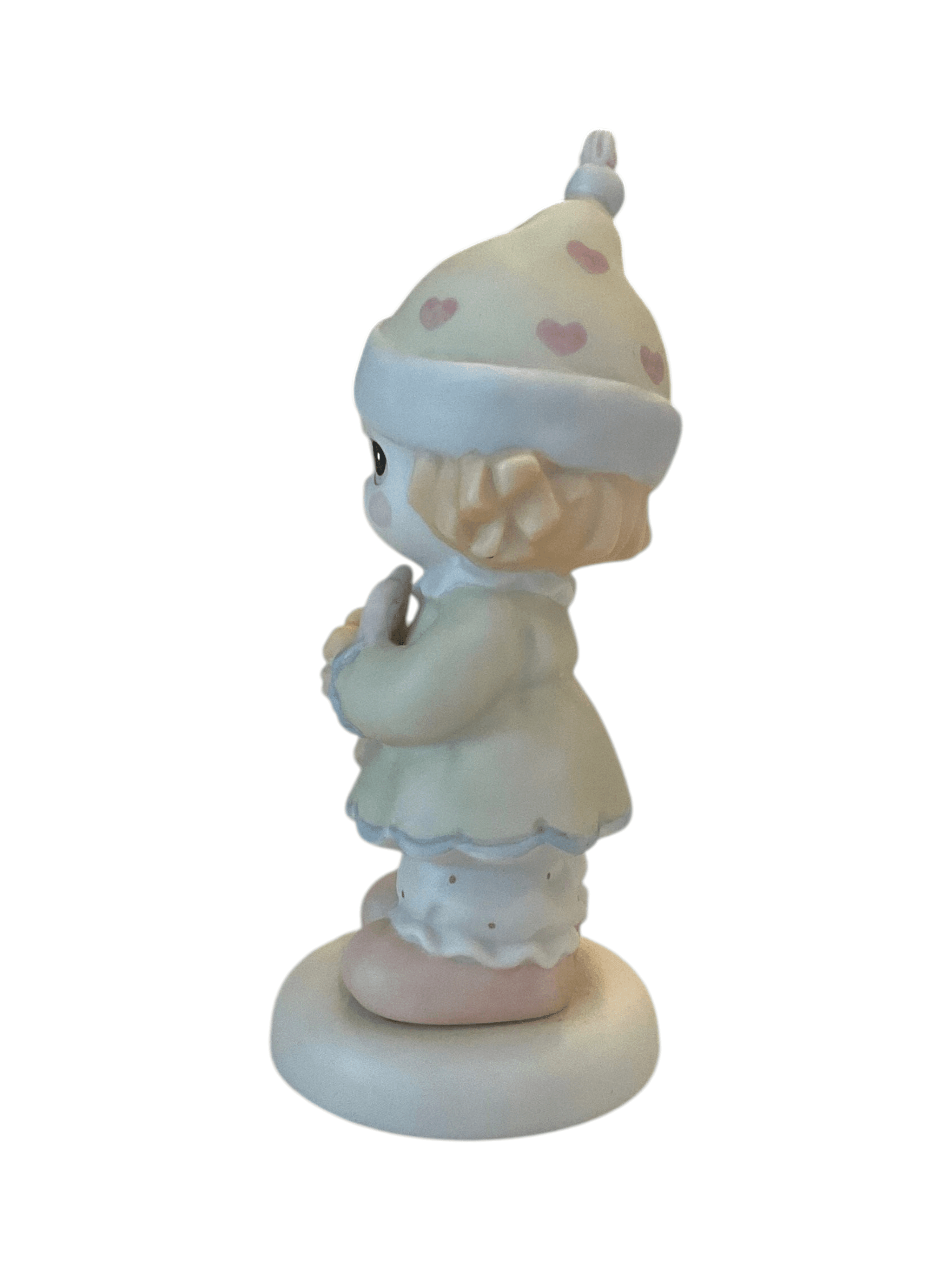 Precious Moments Girl Figurine with Heart Accents - Thumbnail 2