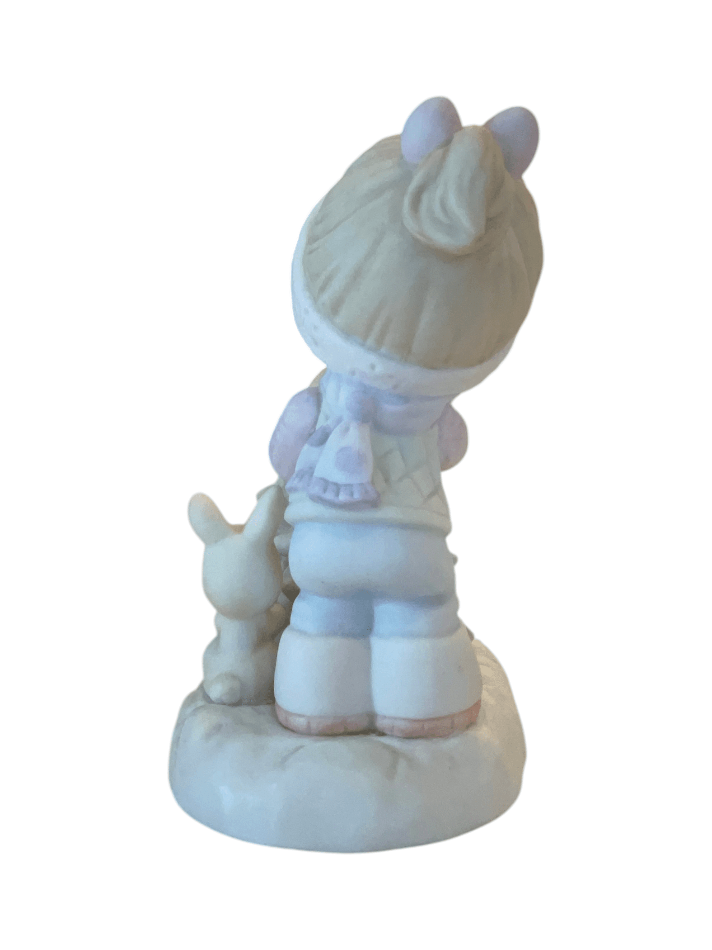 Precious Moments Christmas Figurine with Child and Tree - Thumbnail 3