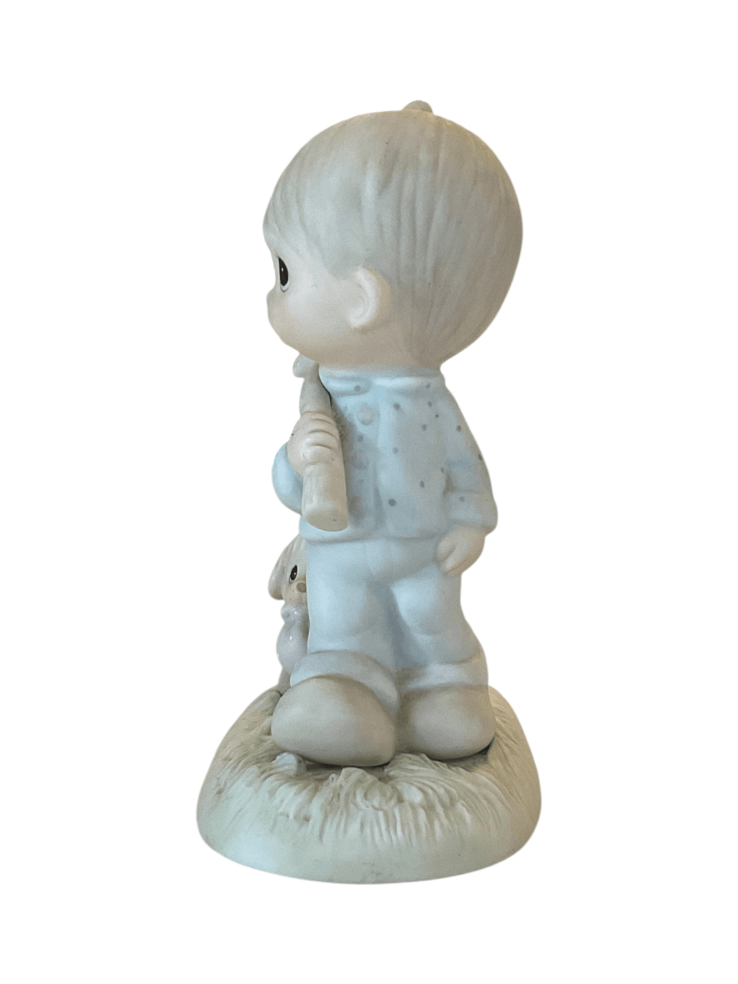 Precious Moments Boy with Dog Figurine - Thumbnail 2