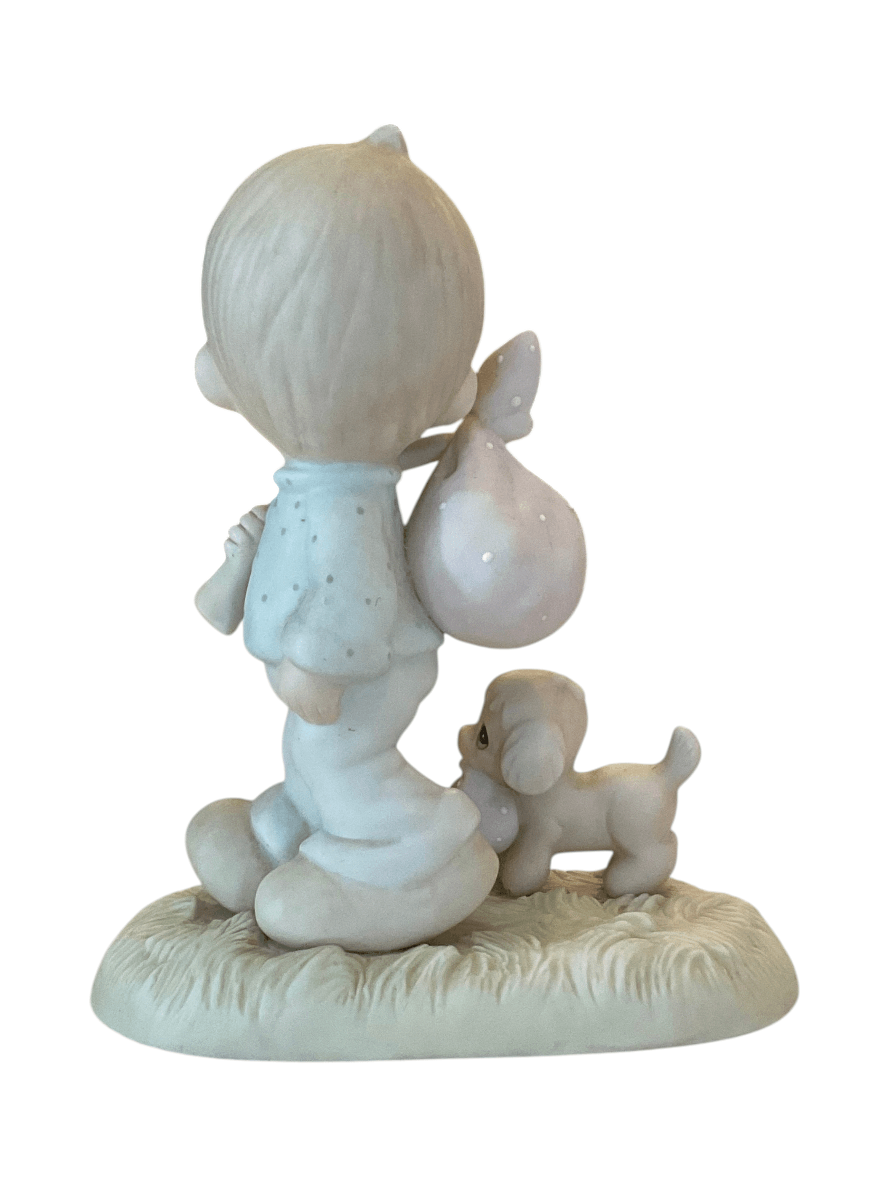 Precious Moments Boy with Dog Figurine - Thumbnail 3