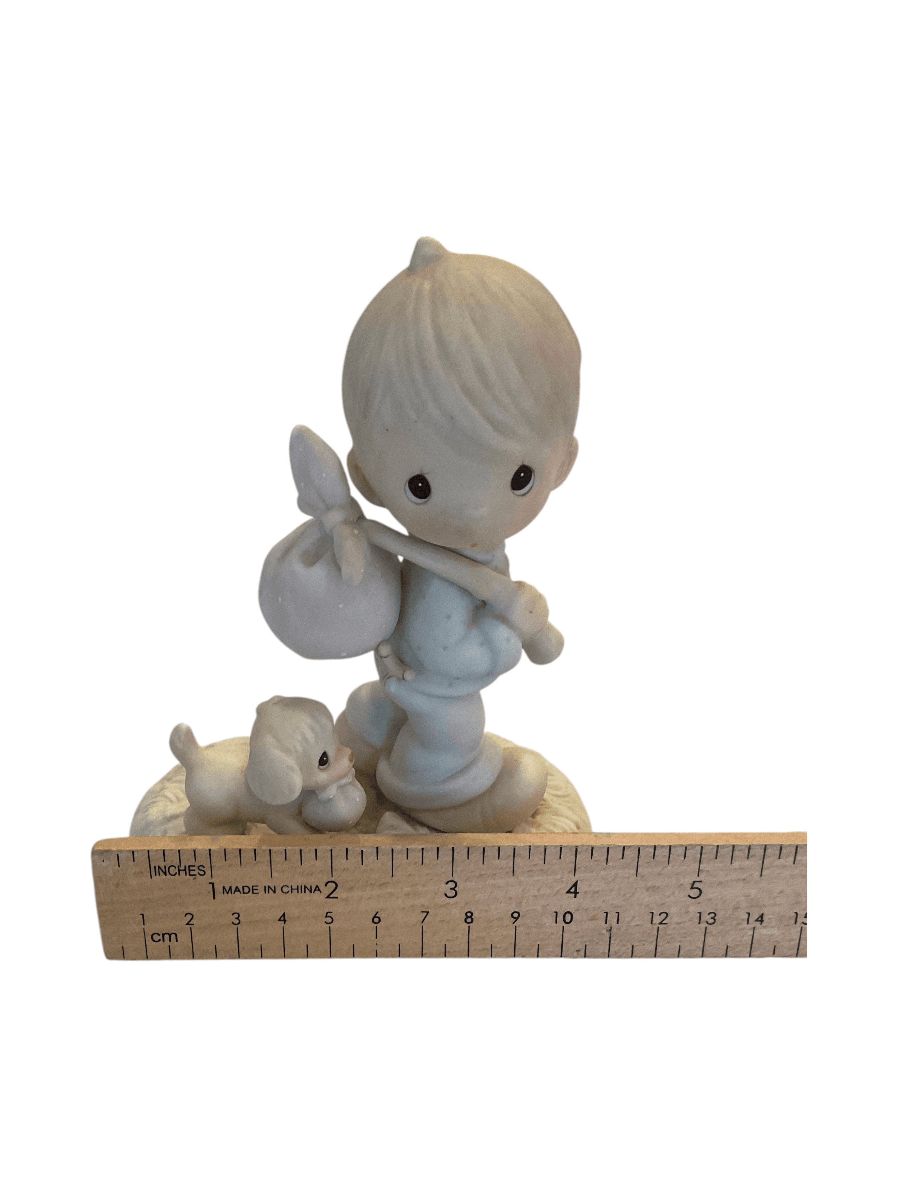 Precious Moments Boy with Dog Figurine - Thumbnail 7