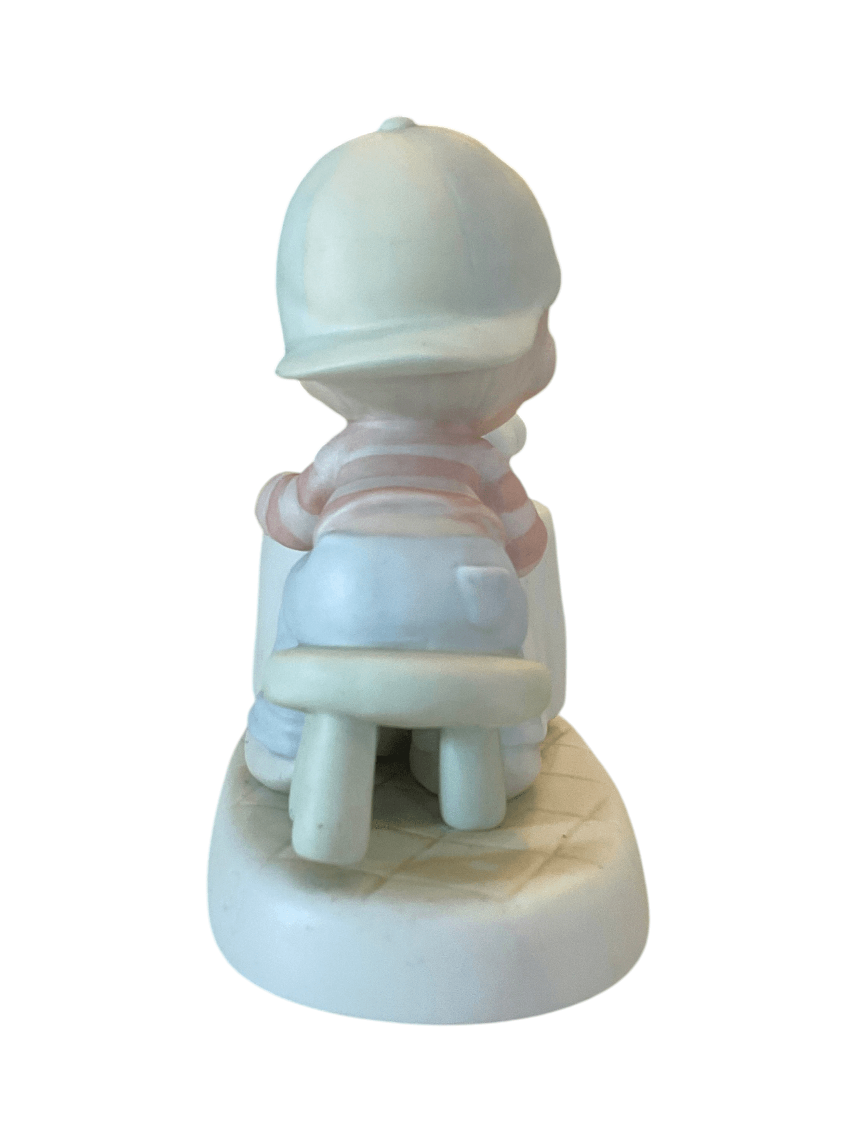 Precious Moments Figurine Boy with Cake and Mouse - Thumbnail 5