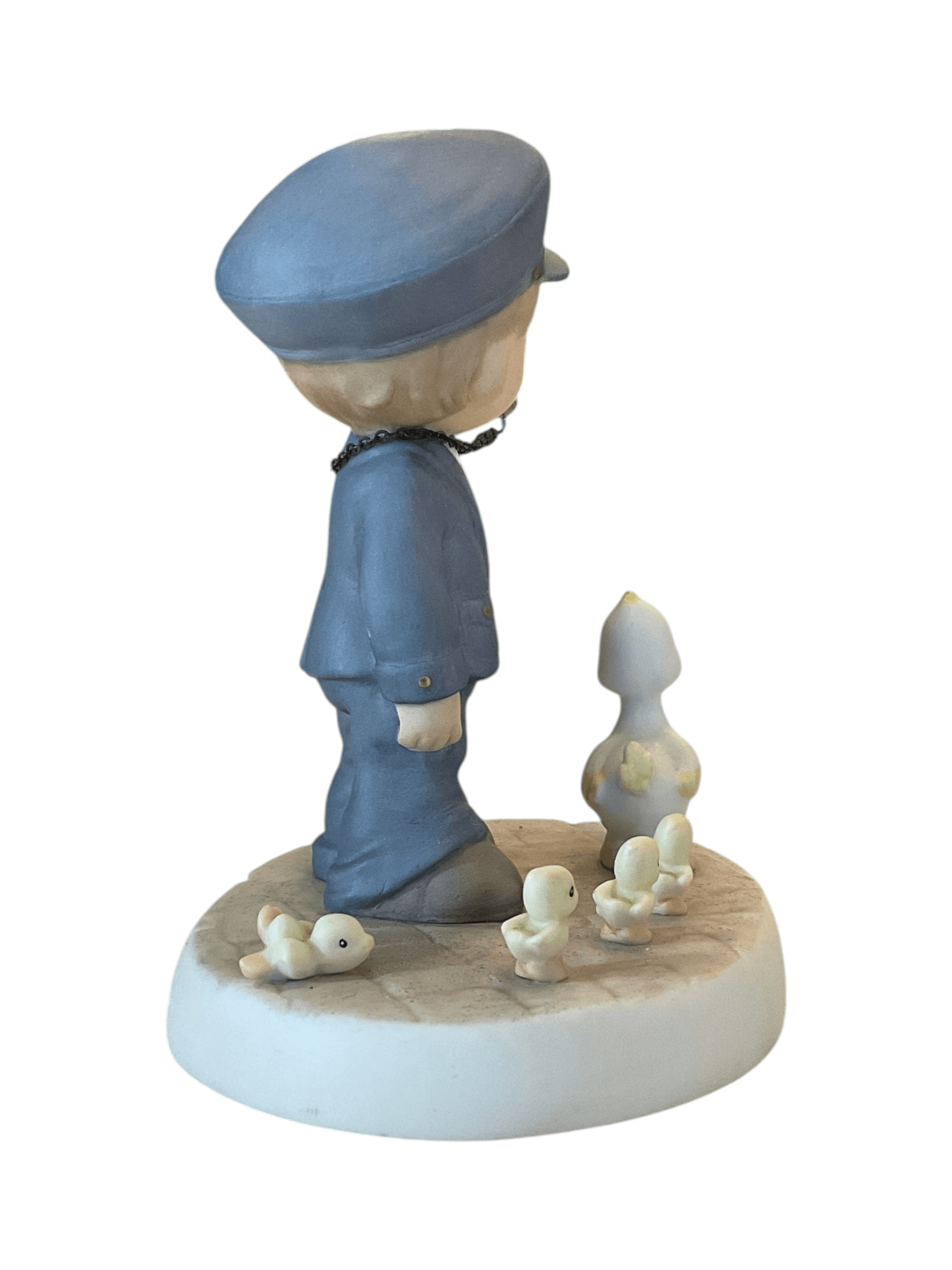 Precious Moments Police Officer Figurine with Ducks - Thumbnail 4