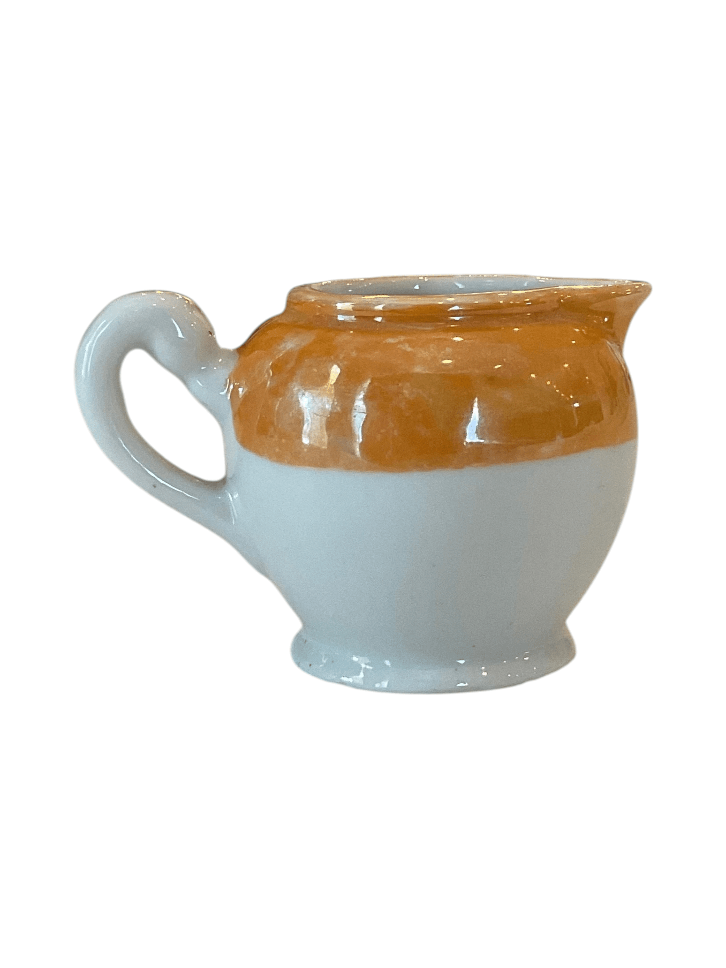 Vintage Hand-Painted Ceramic Creamer - Thumbnail 3