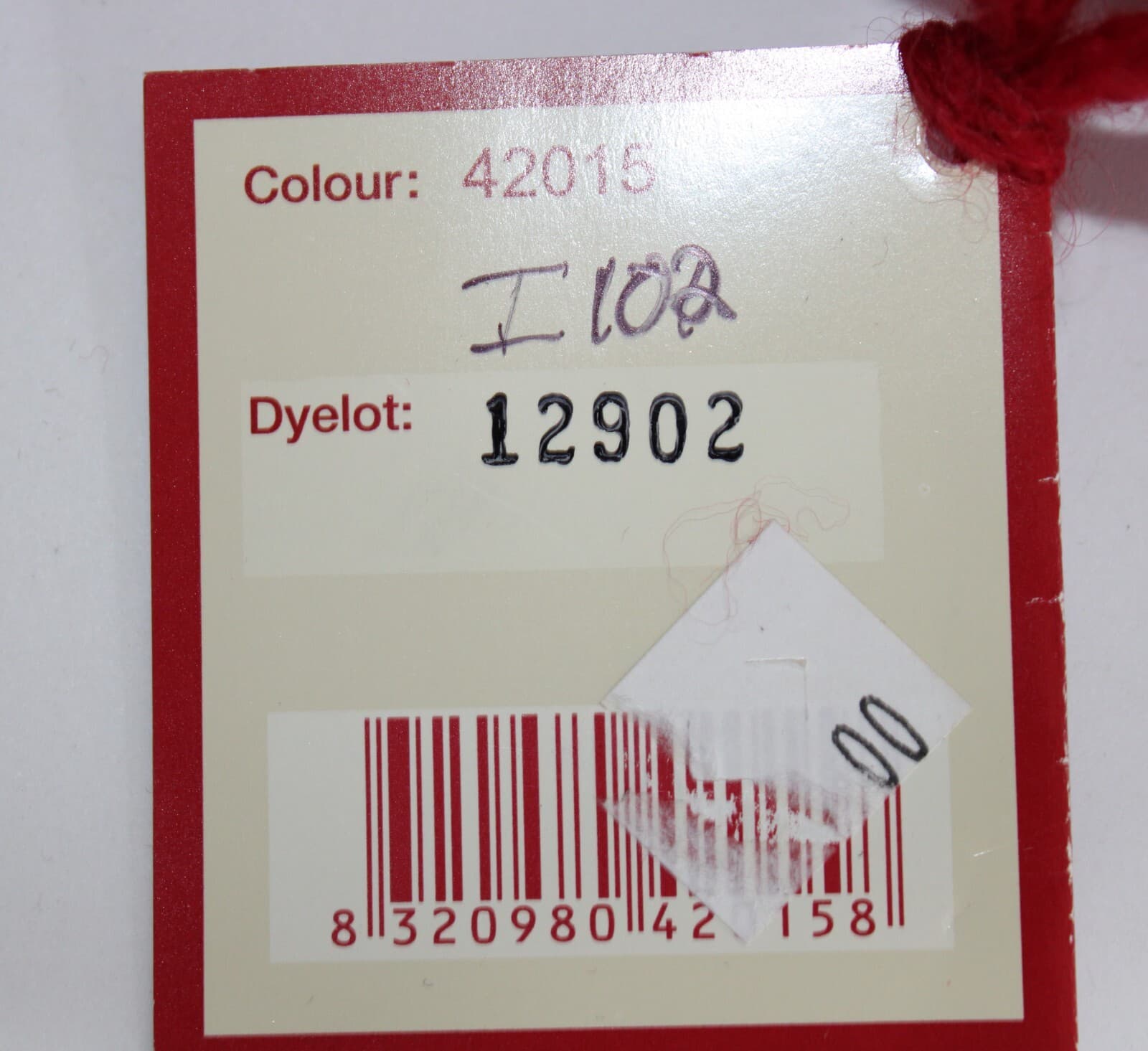 Debbie Bliss Yarn Paloma Col 42015 Red Baby Alpaca Merino Wool 50gr, 71yd - Thumbnail 4