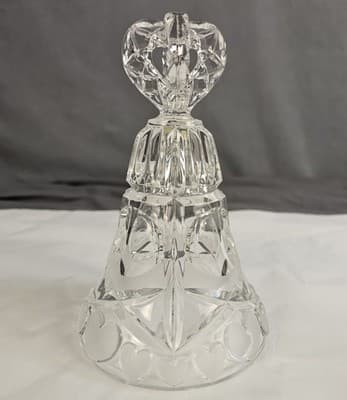 Echt Bleikristall Lead Crystal Happy Anniversary Heart Large 7" x 4.5" - Thumbnail 2