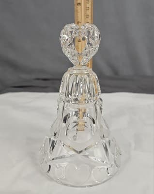 Echt Bleikristall Lead Crystal Happy Anniversary Heart Large 7" x 4.5" - Thumbnail 7