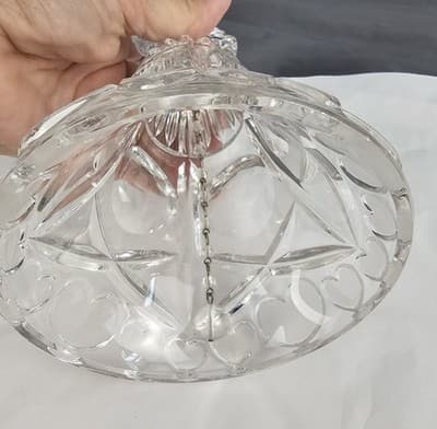 Echt Bleikristall Lead Crystal Happy Anniversary Heart Large 7" x 4.5" - Thumbnail 9