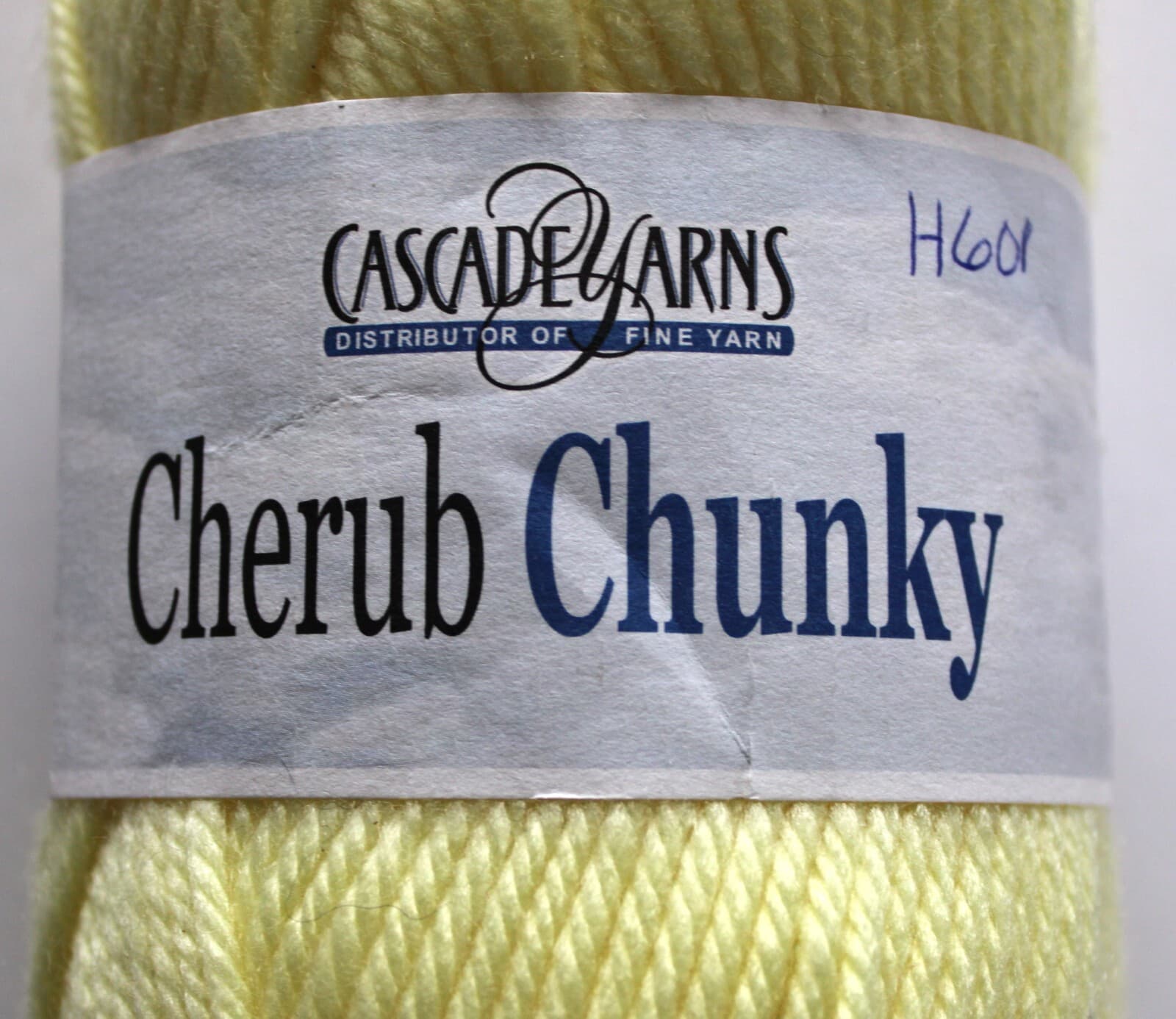 Cascade Yarn Cherub Chunky Bulky Col 10 Yellow Nylon Acrylic 3.5oz 136.7yd - Thumbnail 2