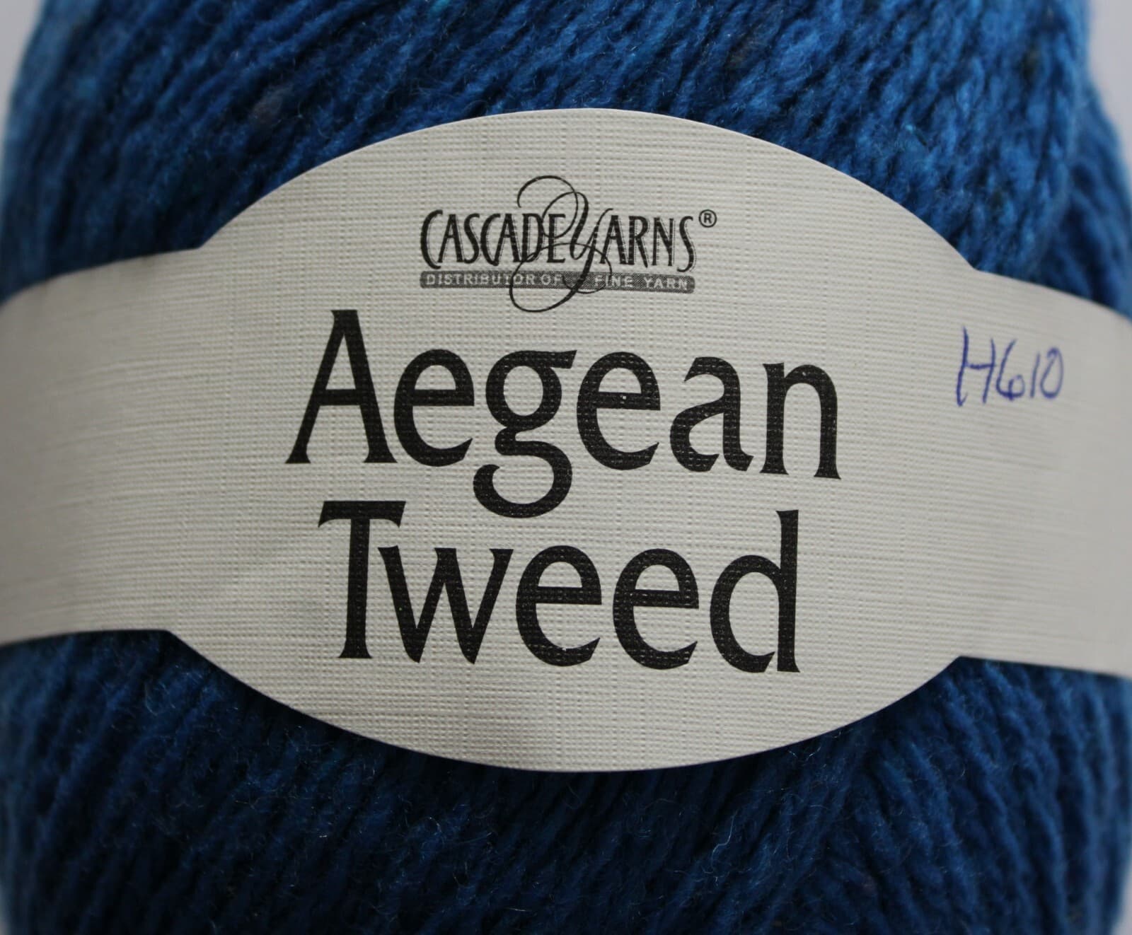 Cascade Yarn Aegean Tweed Col 16 Blue 100% Organic Wool 100gr 328yd - Thumbnail 2