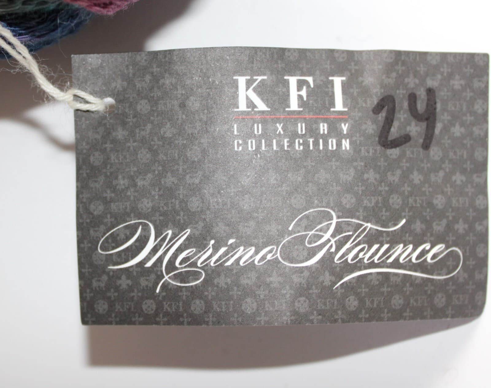 KFI Yarn Merino Flounce Col Code 6 100% Merino Wool 100gr 34yd - Thumbnail 2