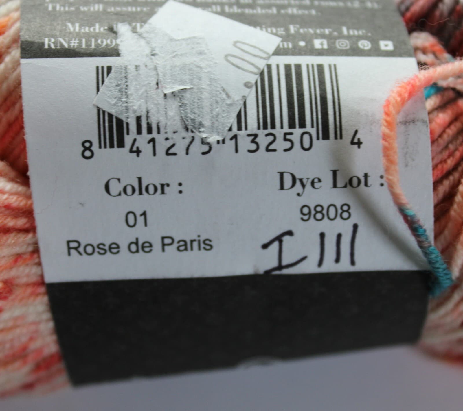 KFI Yarn Indulgence Sport Rose de Paris Col 01 Hand Paint 3.5oz 341yd - Thumbnail 4