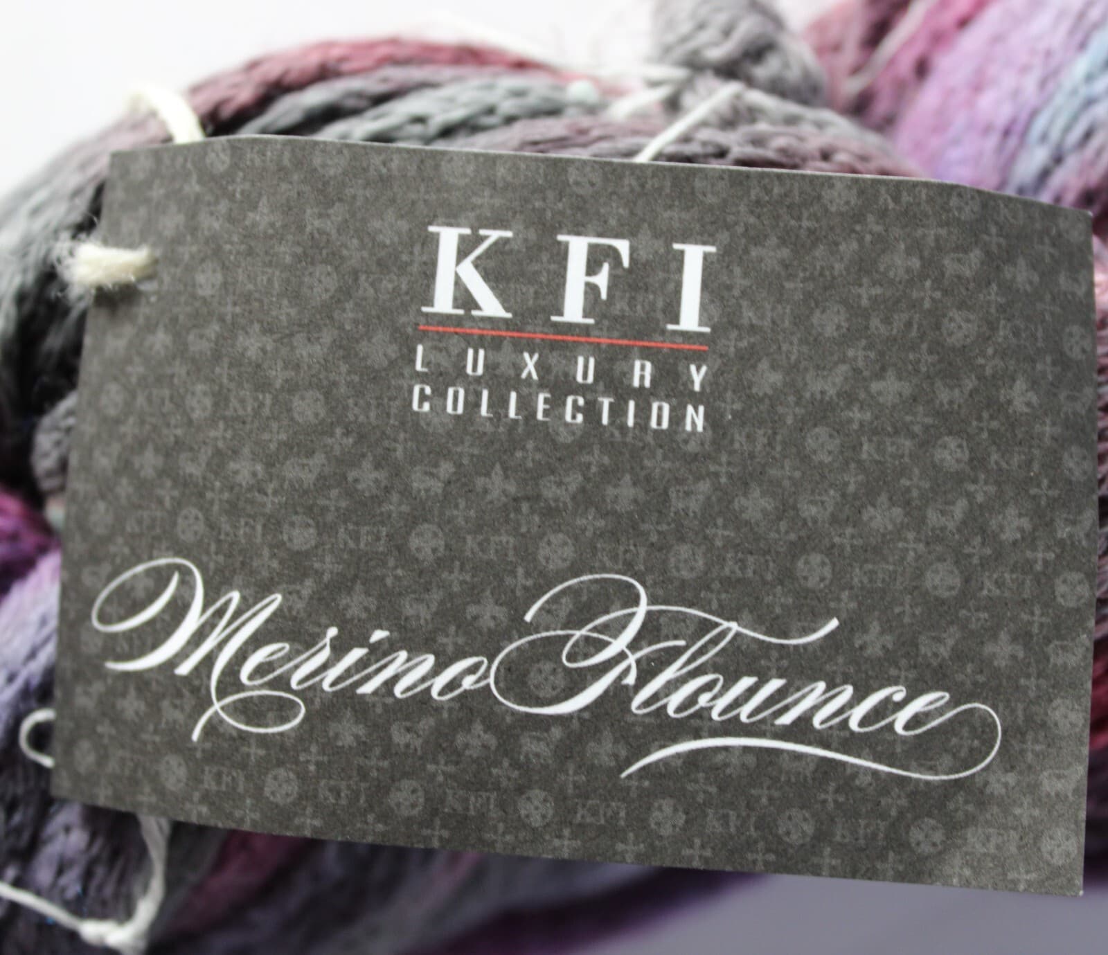 KFI Yarn Merino Flounce Col Code 1 100% Merino Wool 100gr 34yd - Thumbnail 2