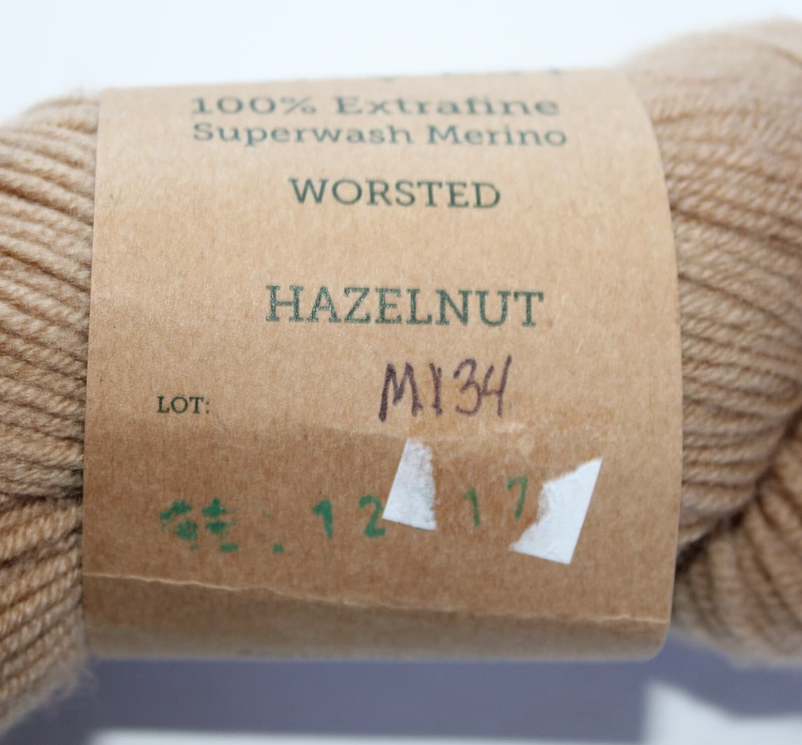 Feza Yarn Harvest 100% Extrafine Superwash Merino Col Hazelnut 225yd - Thumbnail 3