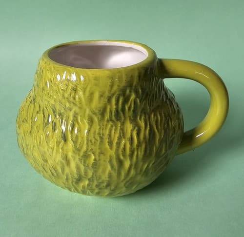 Dr Seuss The Grinch Head Shaped Coffee Mug Novelty Mugs Tea Cup Christmas Gift - Thumbnail 3
