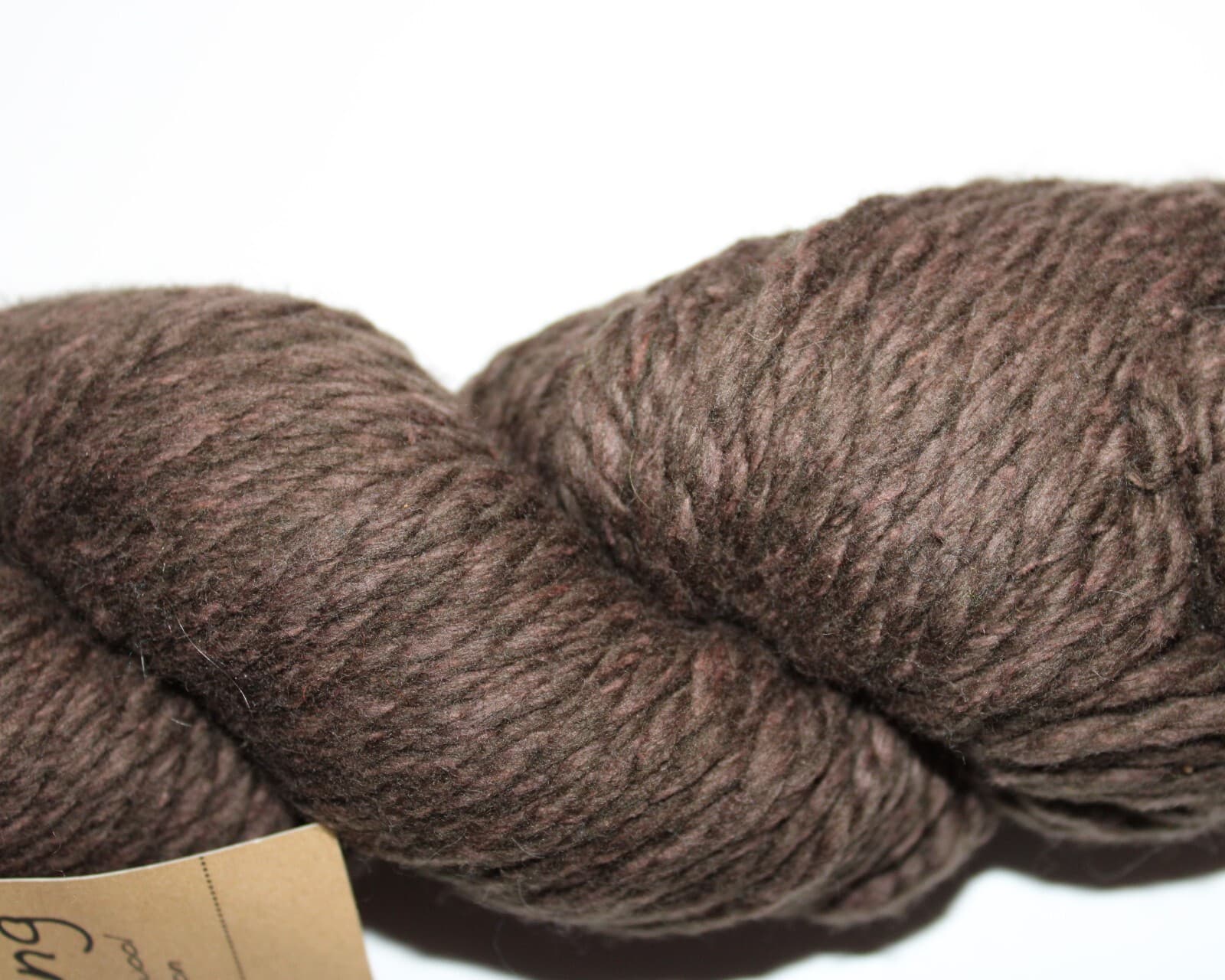 Juniper Moon Farm Yarn Yearling Col 17 Brown 60% Merino 40% Cotton 3.5oz 109yd - Thumbnail 2
