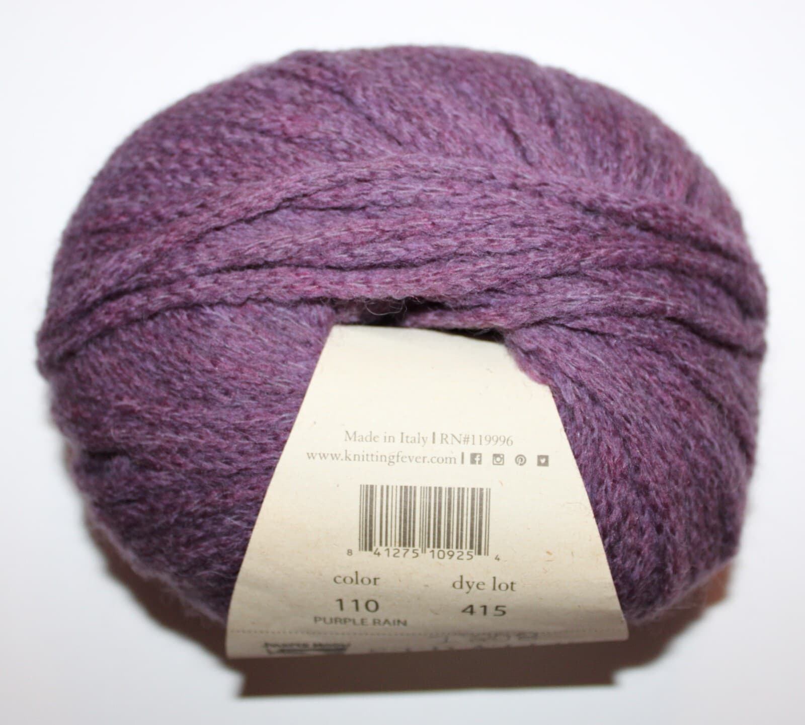 Juniper Moon Farm Yarn Stratus Col 110 Purple Wool Yak Alpaca nylon 1.76oz 142yd - Thumbnail 2
