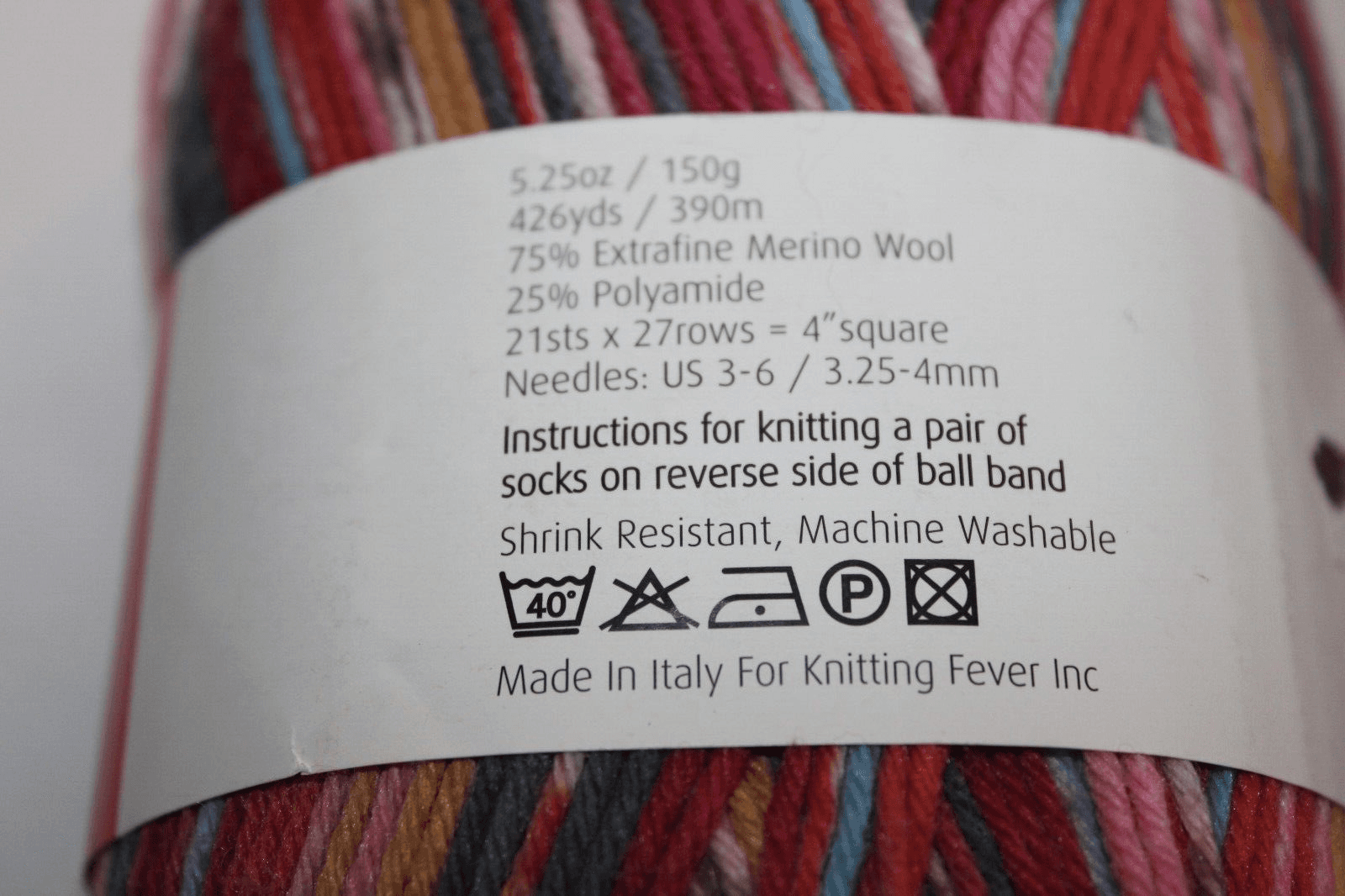 KFI Indulgence 6 Ply 75% Extrafine Merino Wool Col 109 Mixed 5.25oz 426yd - Thumbnail 2