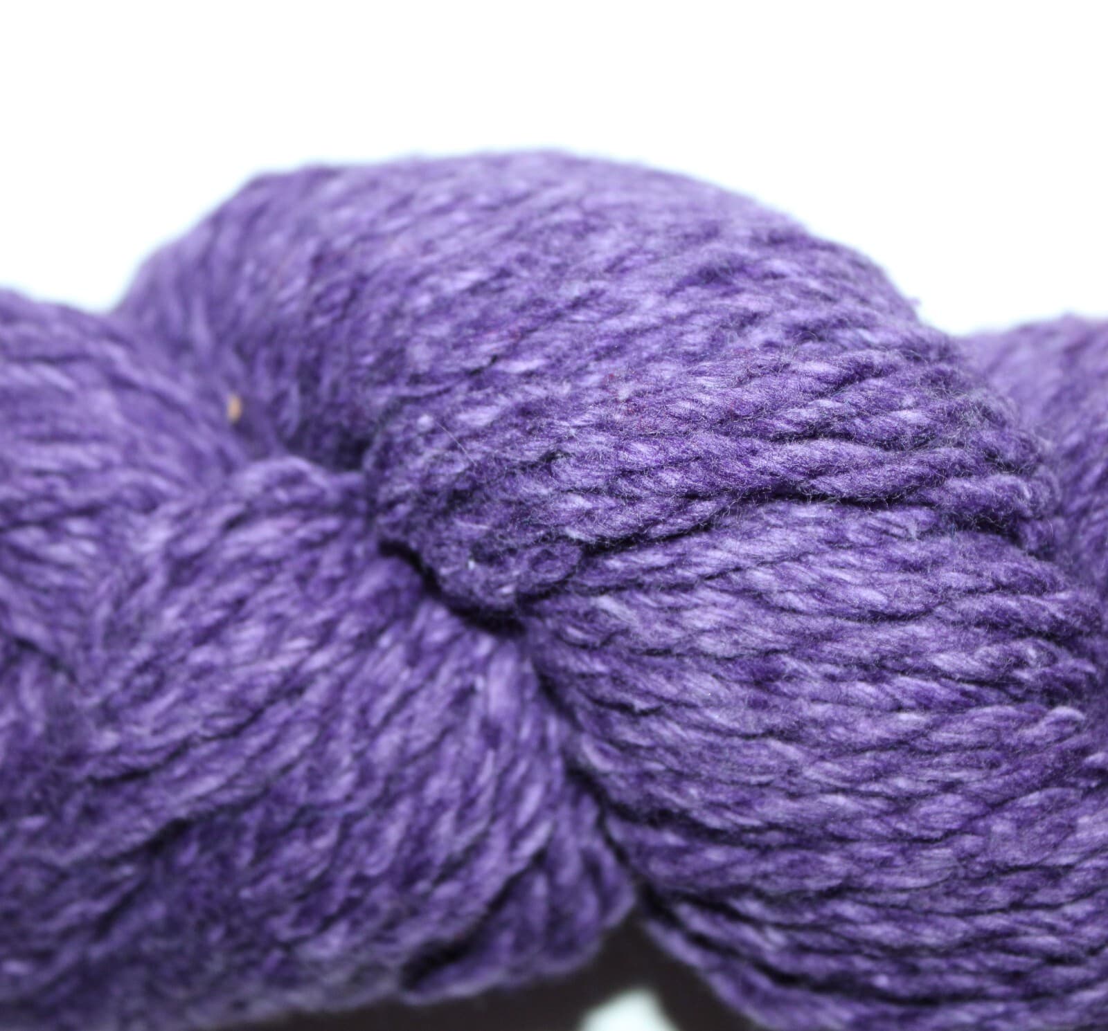 Juniper Moon Farm Yarn Yearling Col 11 Purple 60% Merino 40% Cotton 3.5oz 109yd - Thumbnail 2