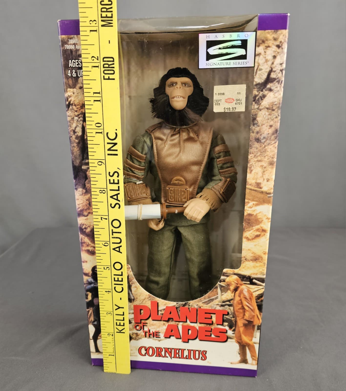 1998 New MIB Kenner Planet of the Apes Cornelius 12" - Thumbnail 6