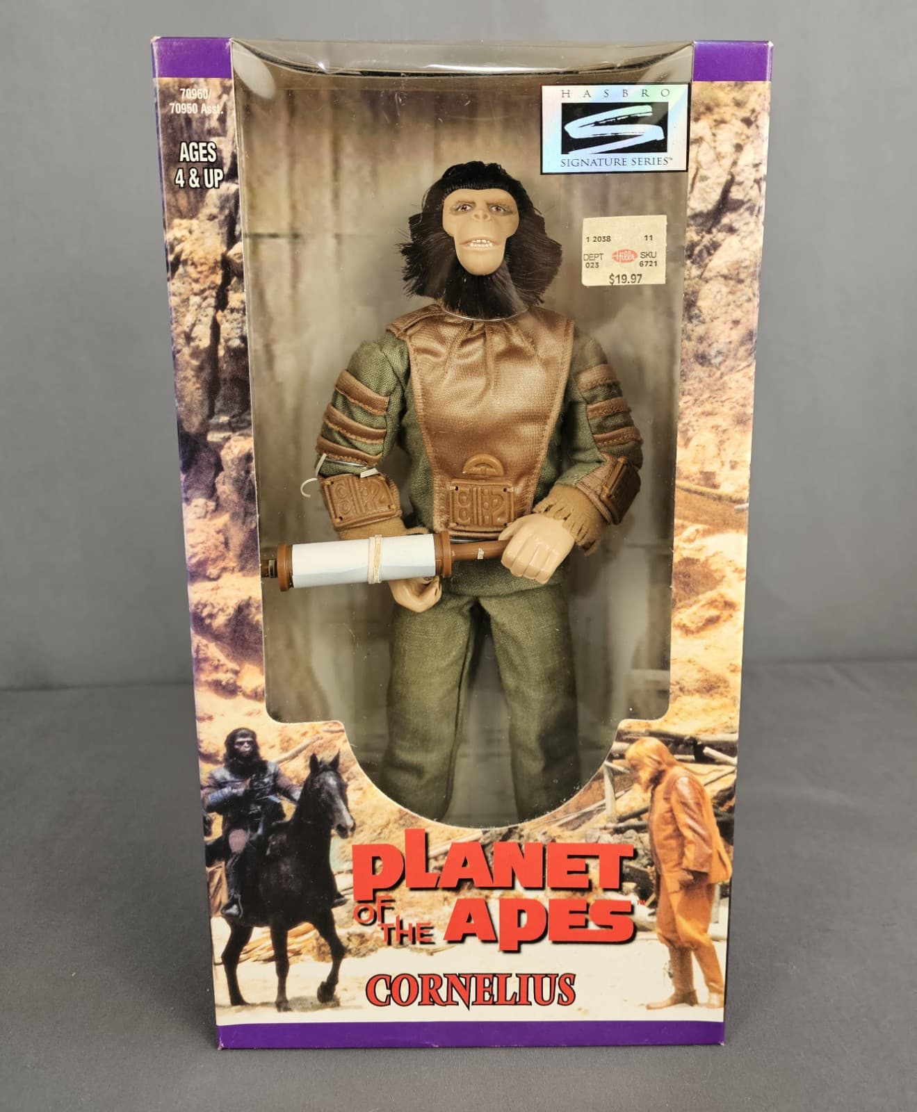 1998 New MIB Kenner Planet of the Apes Cornelius 12"
