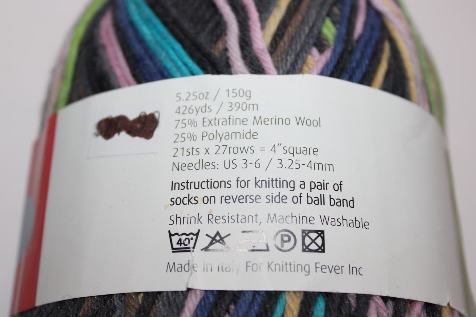 KFI Indulgence 6 Ply 75% Extrafine Merino Wool Col 105 Mixed 5.25oz 426yd - Thumbnail 2