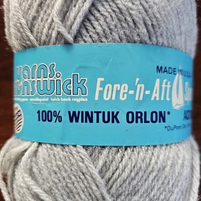 Yarns Brunswick Fore-N-Aft Sport Gray Heather Acrylic 50gr, 175yds US5 - Thumbnail 2
