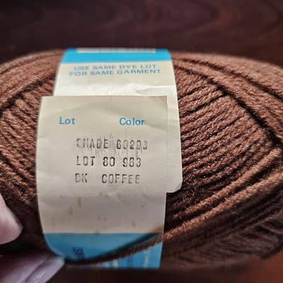 Yarns Brunswick Fore-N-Aft Sport Dark Coffee Acrylic 50gr, 175yds US5 - Thumbnail 5
