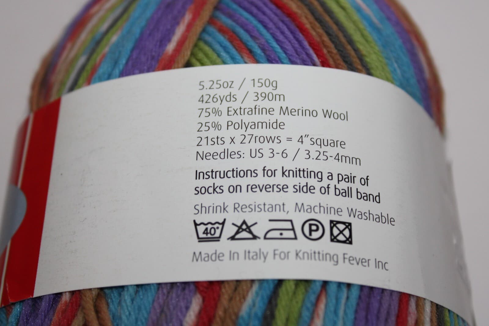 KFI Indulgence 6 Ply 75% Extrafine Merino Wool Col 111 Mixed 5.25oz 426yd - Thumbnail 2