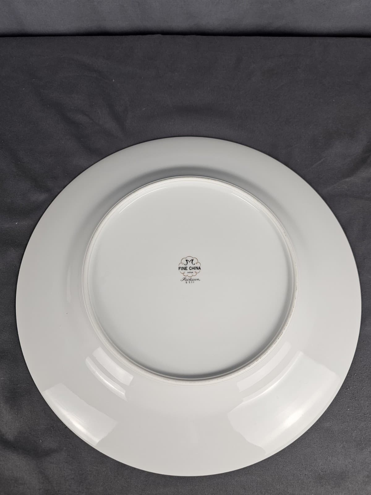Fine China of Japan Fairlawn 6511 12” Round Platter Porsalane Excellent Cond. - Thumbnail 6