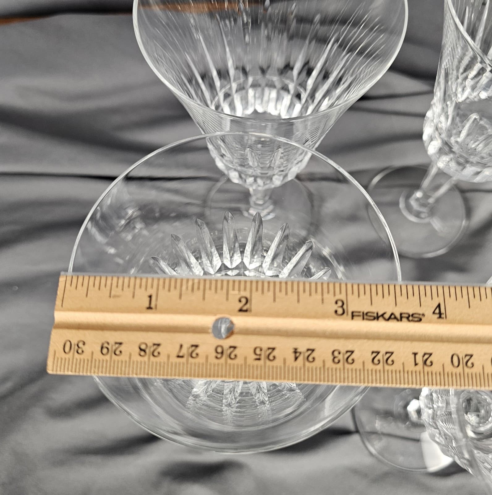 Set of 6 Mikasa Belvedere Crystal Water Goblet 7 3/8"tall - Thumbnail 11