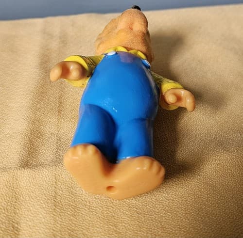 1986 McDonalds Happy Meal Berenstein Bear Papa Bear Figure - Thumbnail 3