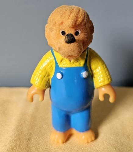 1986 McDonalds Happy Meal Berenstein Bear Papa Bear Figure