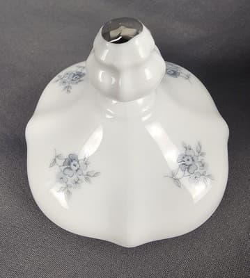 Blue Garland Sugar Bowl w Lid - Johann Haviland Bavaria Germany NEW - Thumbnail 7
