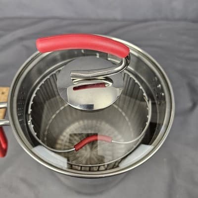 Kuhn Rikon 4205 Pot Asparagus steamer Corn Cob Steamer w Basket 18/10 Stainless - Thumbnail 16