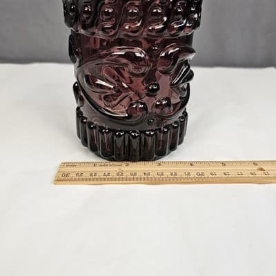 Jim Beam Vintage Purple Genie Bottle Whiskey Decanter From The 1960’s - Thumbnail 12