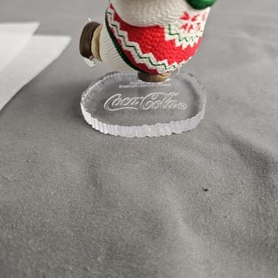VINTAGE 1994 COCA-COLA Polar Bear Collection Polar Bear Ice Skating - Thumbnail 2