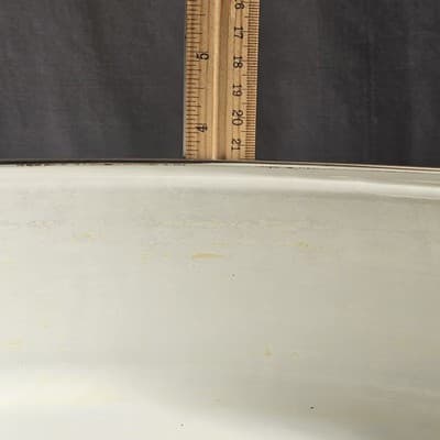 Vintage Strawberry Roasting Pan With Lid & Handles Rare Cook Ware Large 15"x 10" - Thumbnail 16