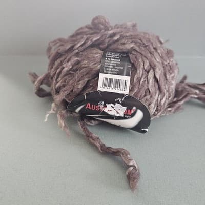 Austermann Floki Yarn Col 0003 Brown 50g 25m Wool Acrylic Needle 10-12 - Thumbnail 2