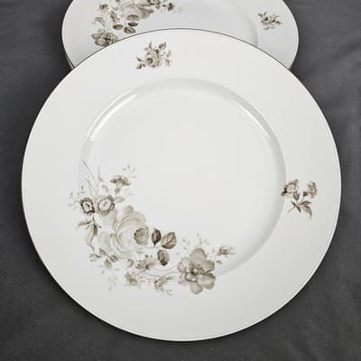 Vintage Twilight Rose China 37 piece Set Haviland Bavaria Germany Porcelain New - Thumbnail 5