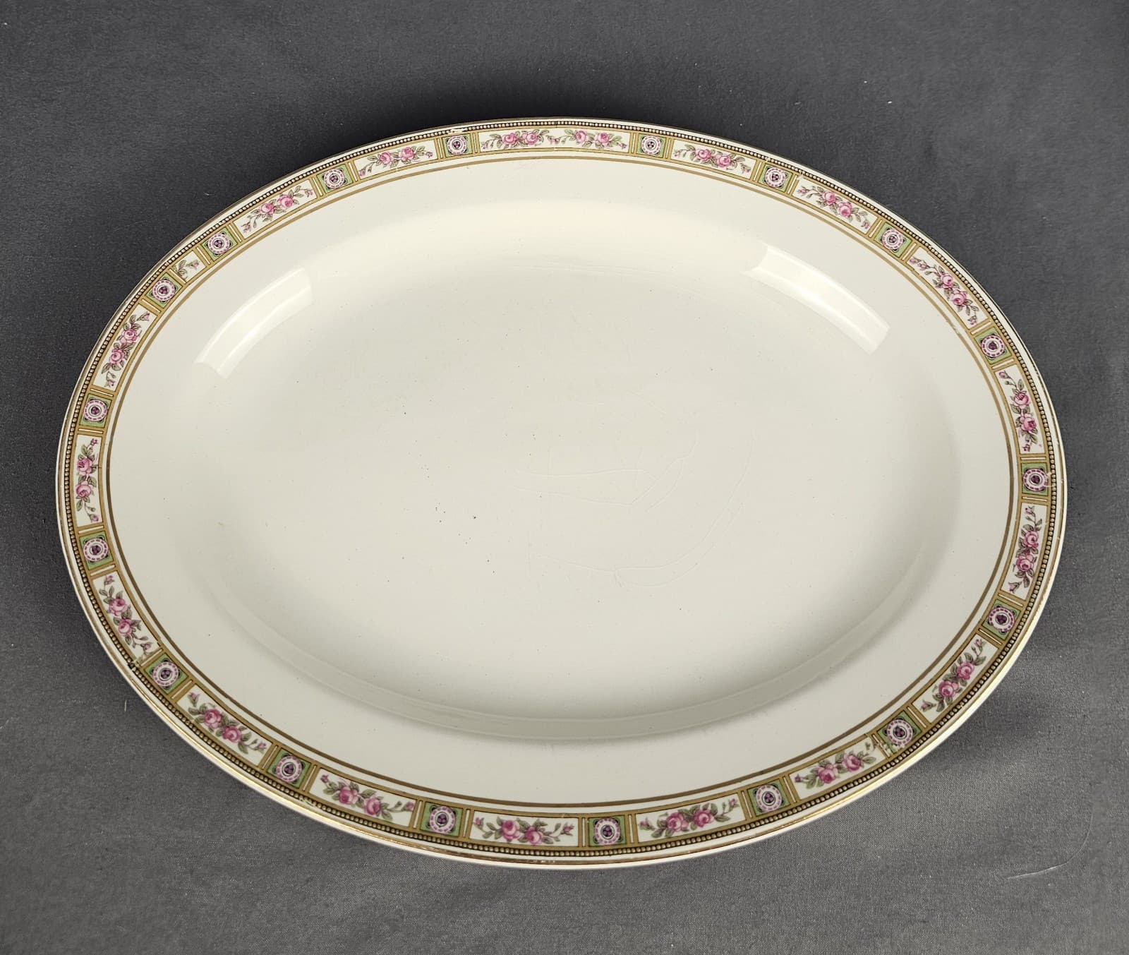 Vintage Johnson Brothers Ormsby Serving Platter Antique - Thumbnail 2