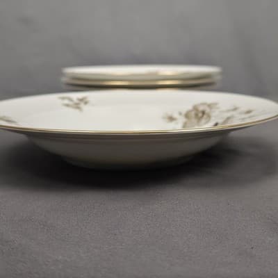 Vintage Twilight Rose China 37 piece Set Haviland Bavaria Germany Porcelain New - Thumbnail 12