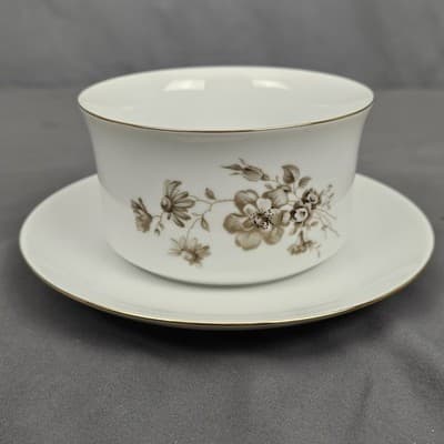 Vintage Twilight Rose China 37 piece Set Haviland Bavaria Germany Porcelain New - Thumbnail 19