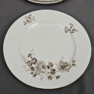 Vintage Twilight Rose China 37 piece Set Haviland Bavaria Germany Porcelain New - Thumbnail 4