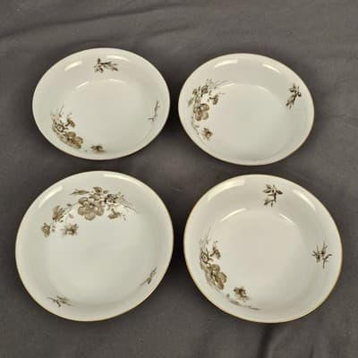 Vintage Twilight Rose China 37 piece Set Haviland Bavaria Germany Porcelain New - Thumbnail 16