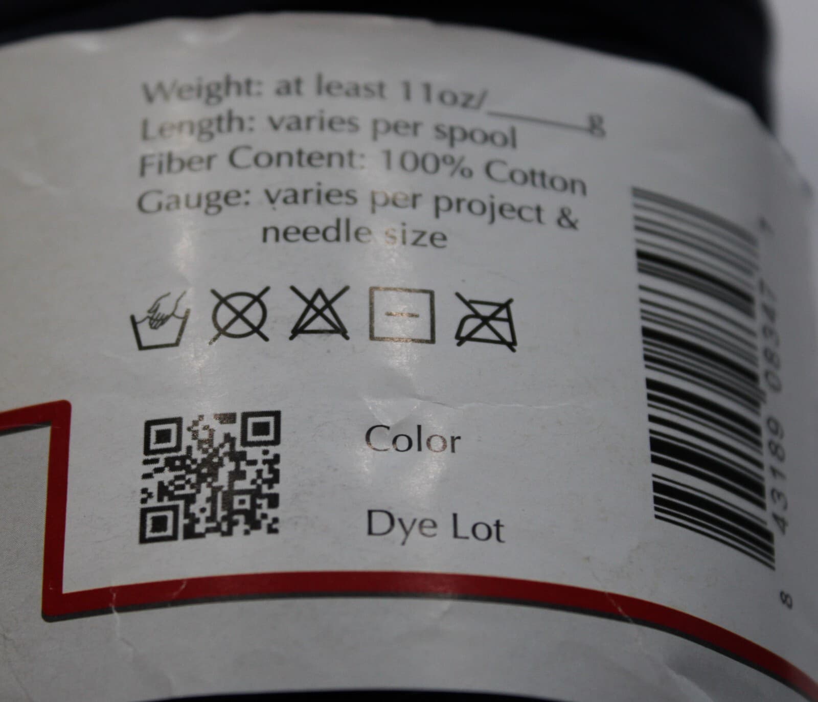 Euro Yarns Tee Rag Col Dark Blue 100% Cotton 11oz, Length varies per roll - Thumbnail 5