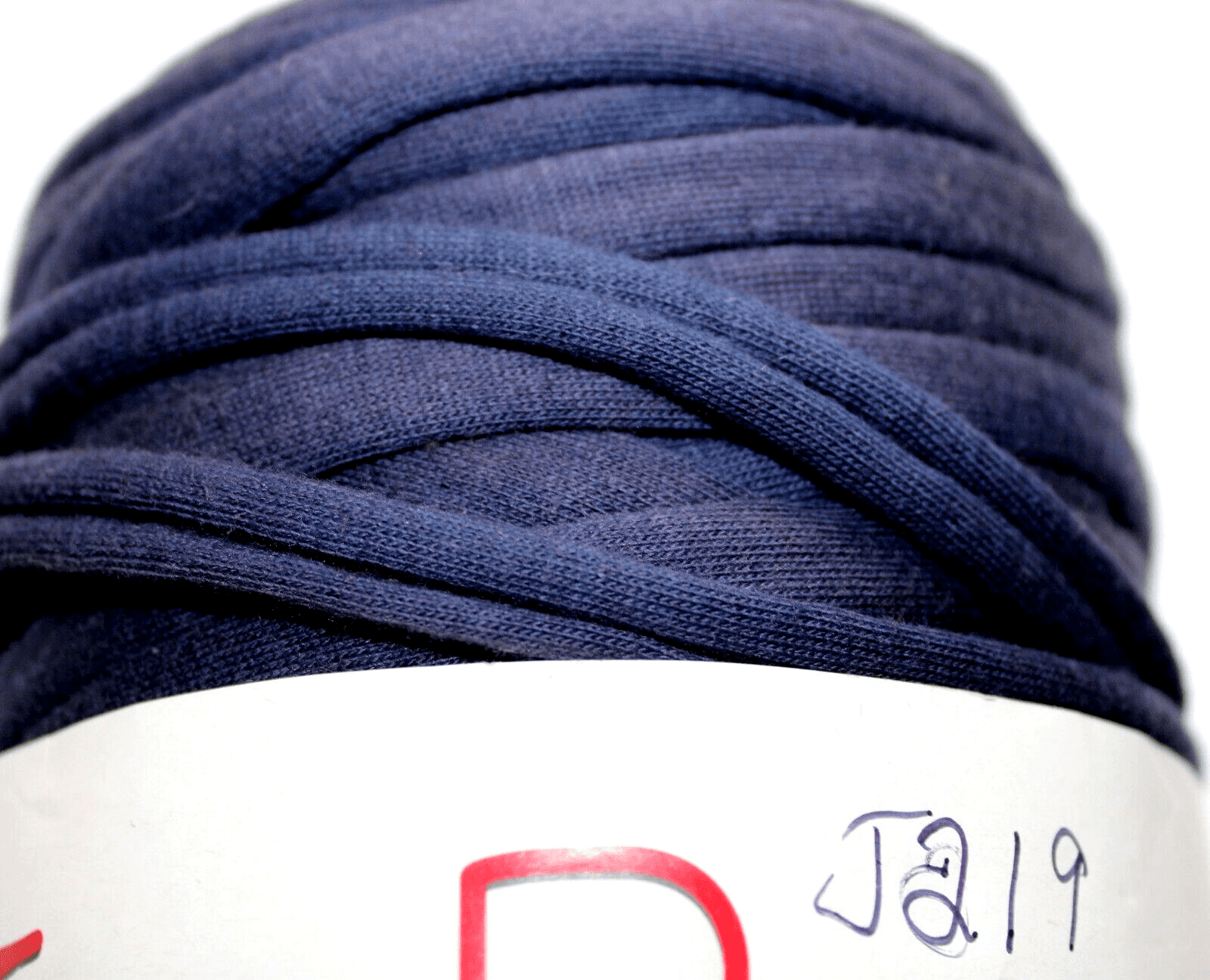 Euro Yarns Tee Rag Col Dark Blue 100% Cotton 11oz, Length varies per roll - Thumbnail 2