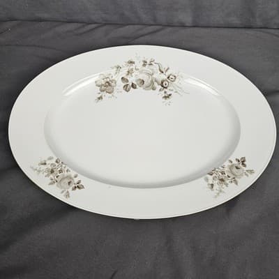 Vintage Twilight Rose China 37 piece Set Haviland Bavaria Germany Porcelain New - Thumbnail 22