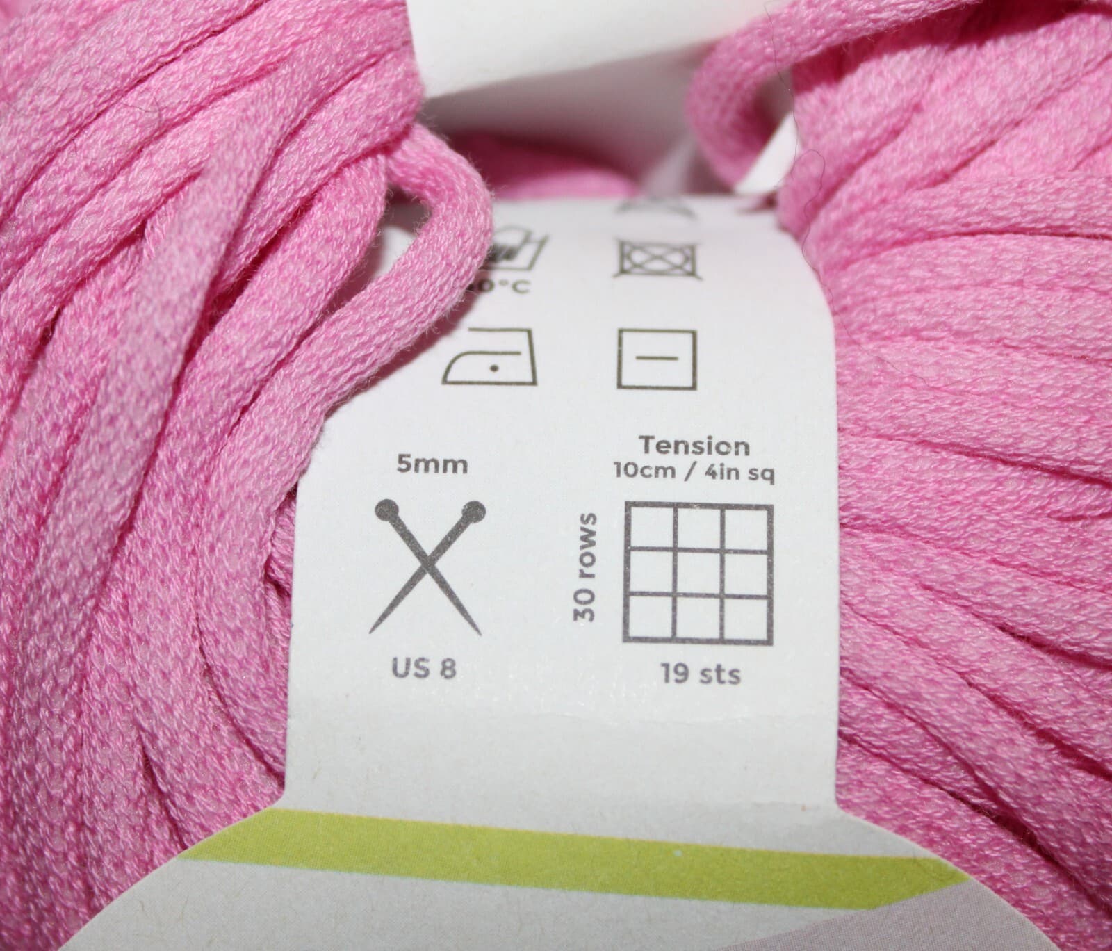 Plymouth Yarn Cleo Col 60006 Pink Cotton Nylon 50gr 98yd - Thumbnail 3