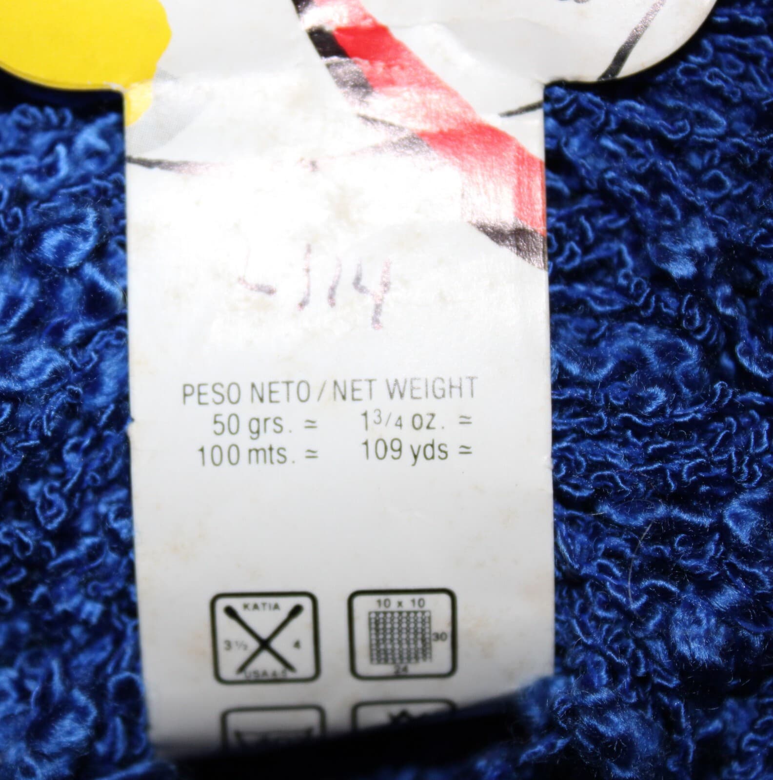 Katia Delta Blue Acrylic Polyester 50gr, 109yd - Thumbnail 3